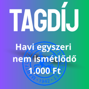 Tagdíj - havi egyszeri - nem ismétlődő - 1.000 Ft